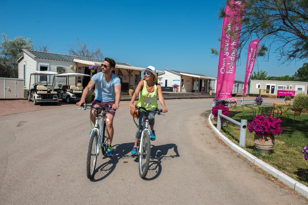 Camping Officiel Siblu Le Lac Des Reves Лат Экстерьер фото